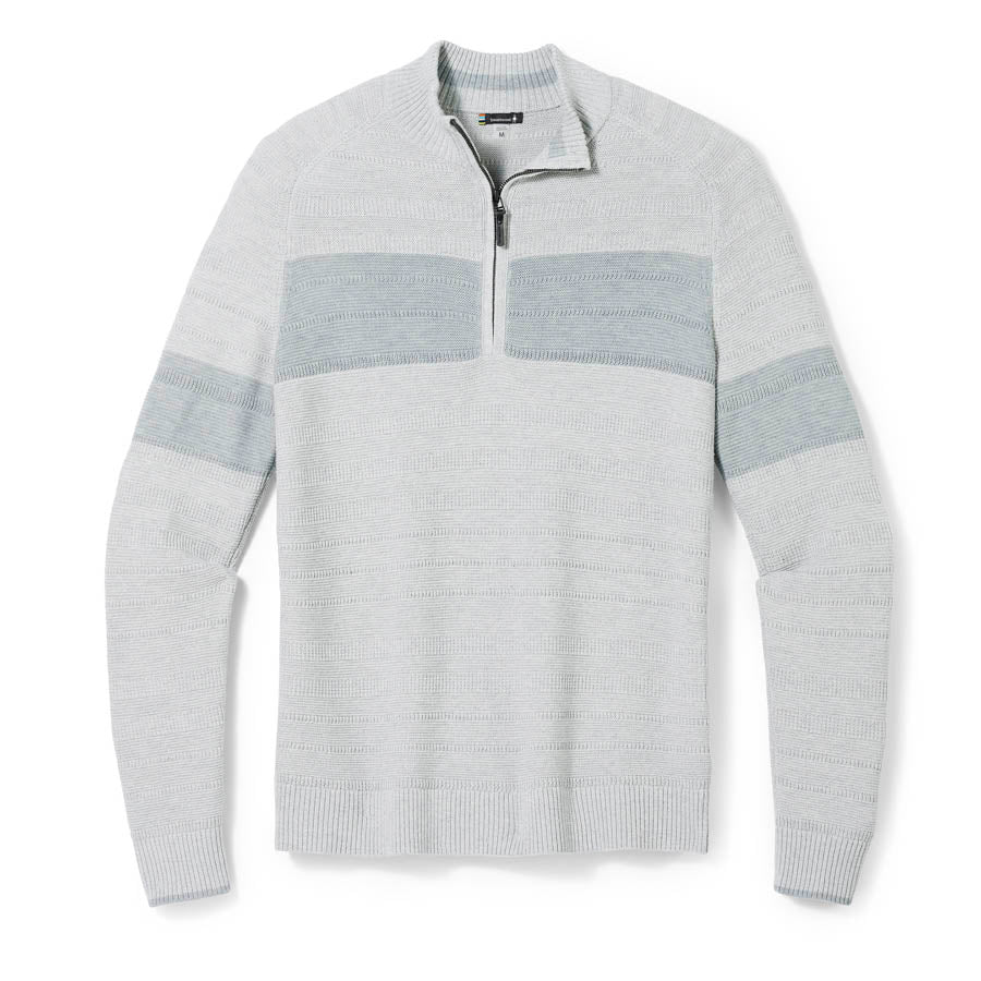 Smartwool Ripple Ridge Stripe 1/2 Zip Sweater 22-23 - LGHT