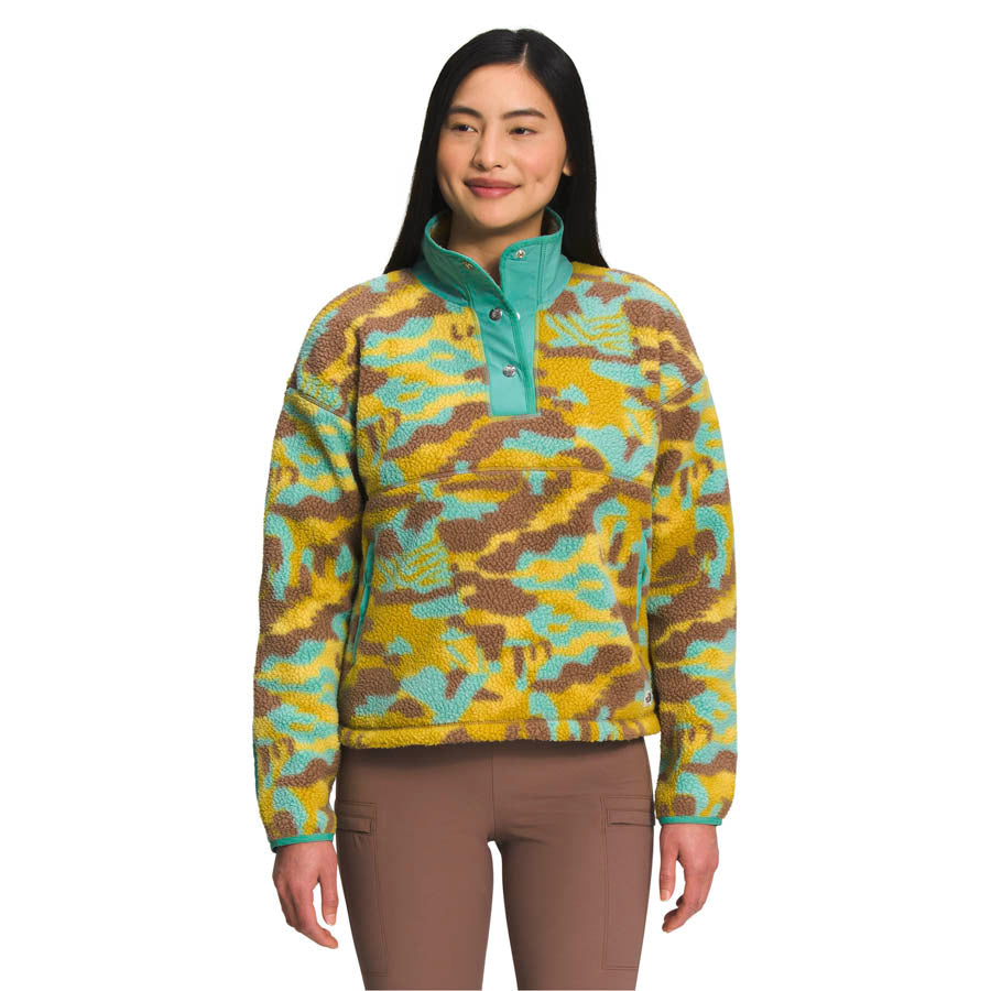 The North Face Printed The Womens SNAP Face 22-23 North Cragmont CRAGMONT 1/4 Fleece 22-23 W – UtahSkis