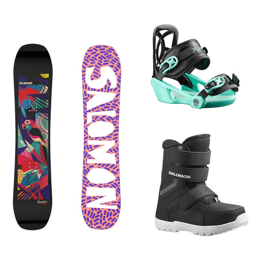 Salomon Grace Girls Snowboard Package