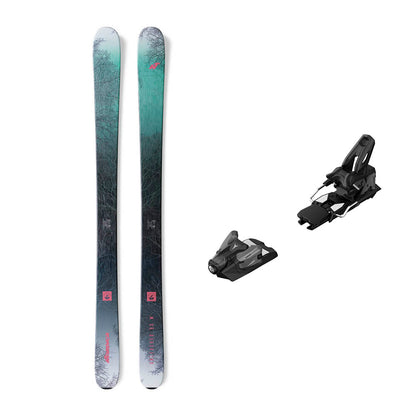 Nordica Unleashed 90 Womens Skis / Atomic Strive 14 GW Ski Bindings Package